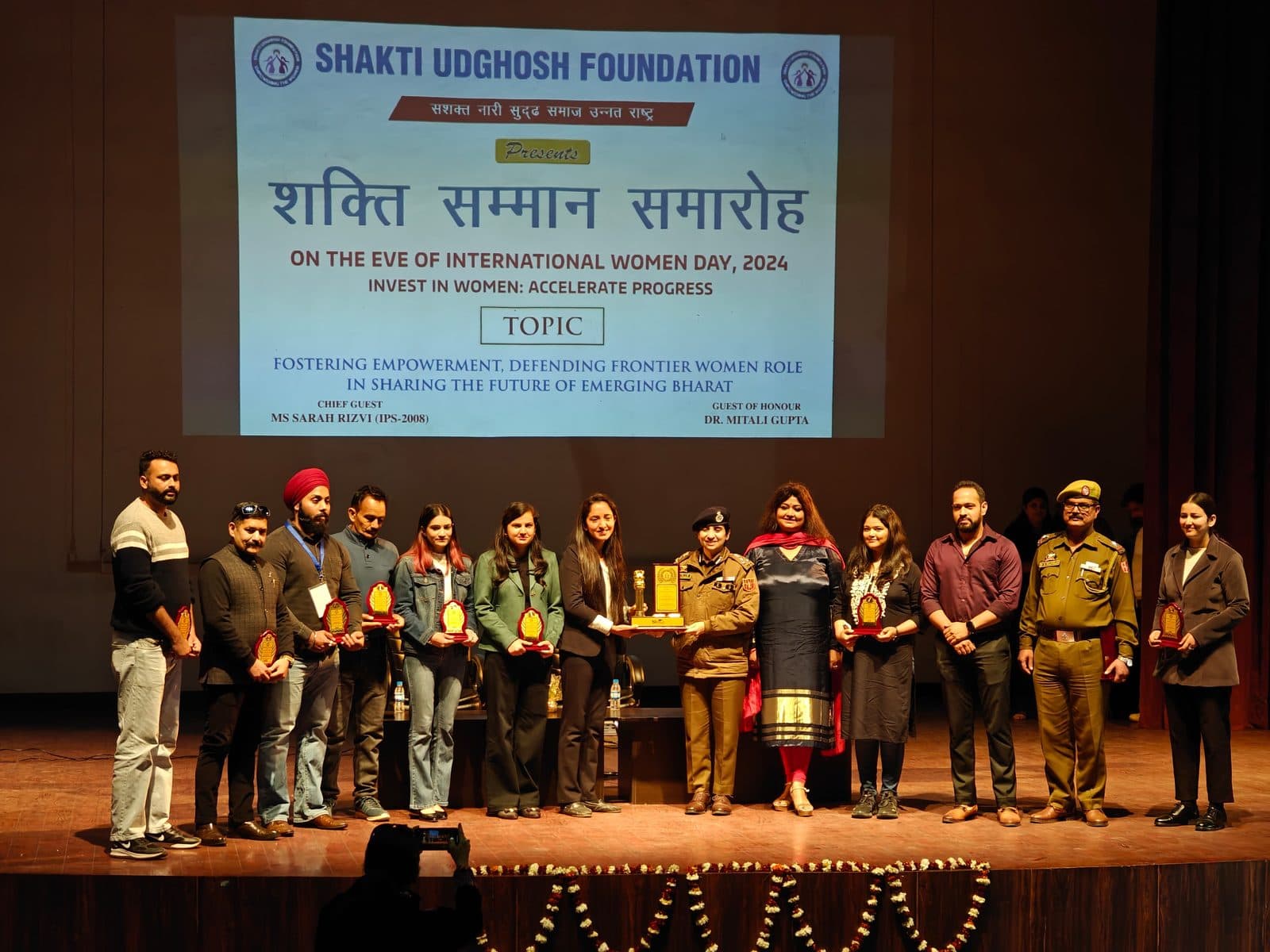 Awards & Appreciation, recognition, Shakti Udghosh Foundation.