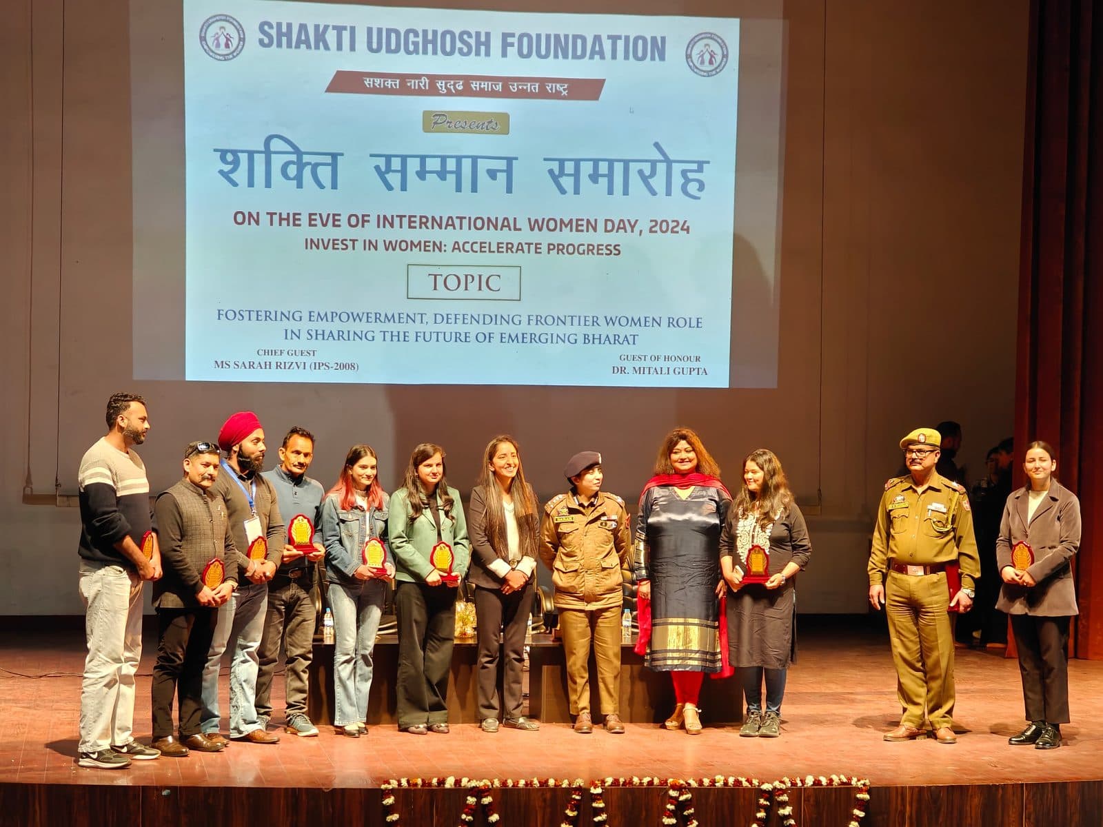 Awards & Appreciation, recognition, Shakti Udghosh Foundation.